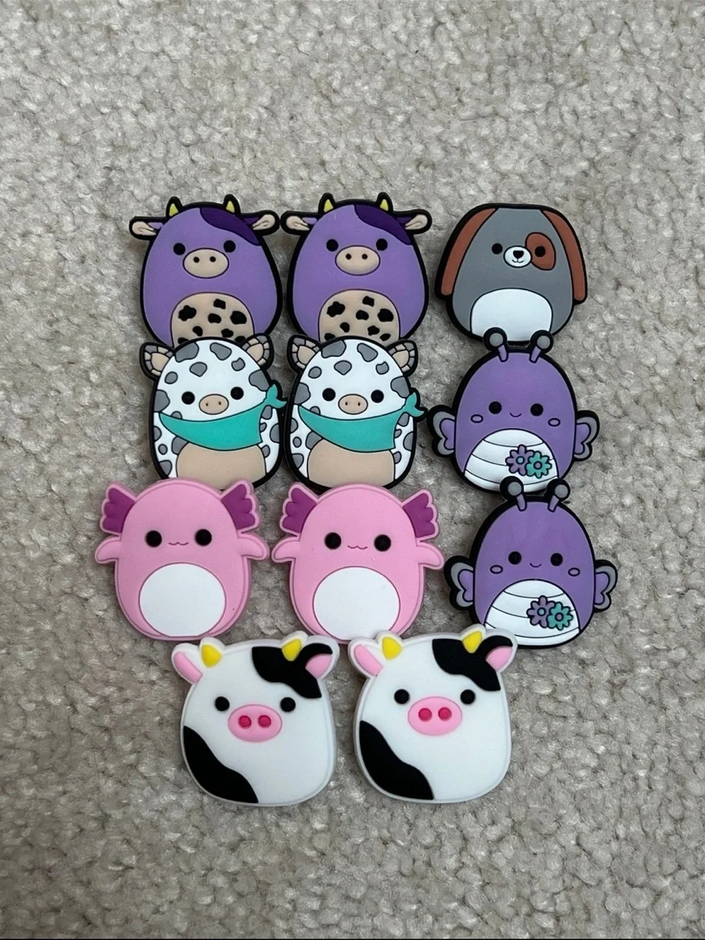 Squishmallows Shoe Charms Bundle